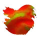 Krishna RC Fountain Pen Ink color swatch in Jungle Volcano