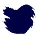 De Atramentis Standard (35ml) Fountain Pen Ink color swatch in American Blue