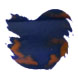 Van Dieman's Ink Underwater (30ml) Series Fountain Pen Ink color swatch in Ghost Ship
