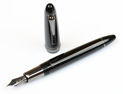 SAILOR Fountain Pen 11-3048-220 PROFIT Black Luster Fine with Converter NEW 